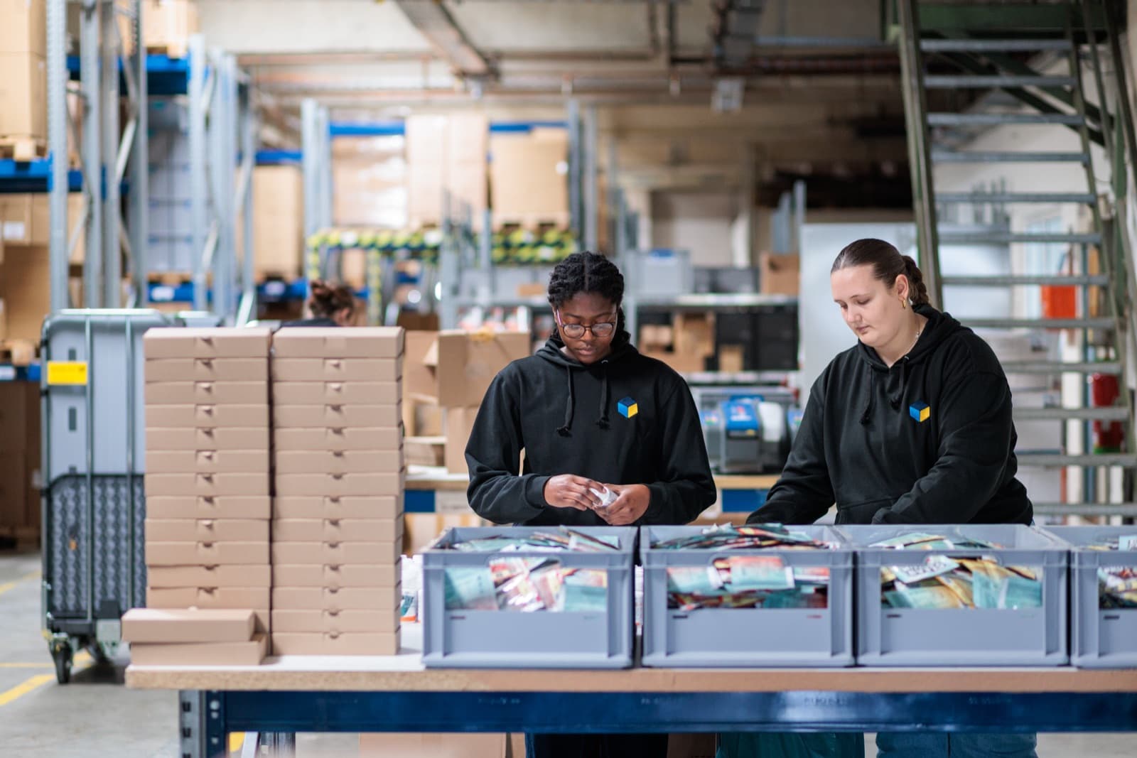 Konfektionierung bei LCR - Sets und Bundles