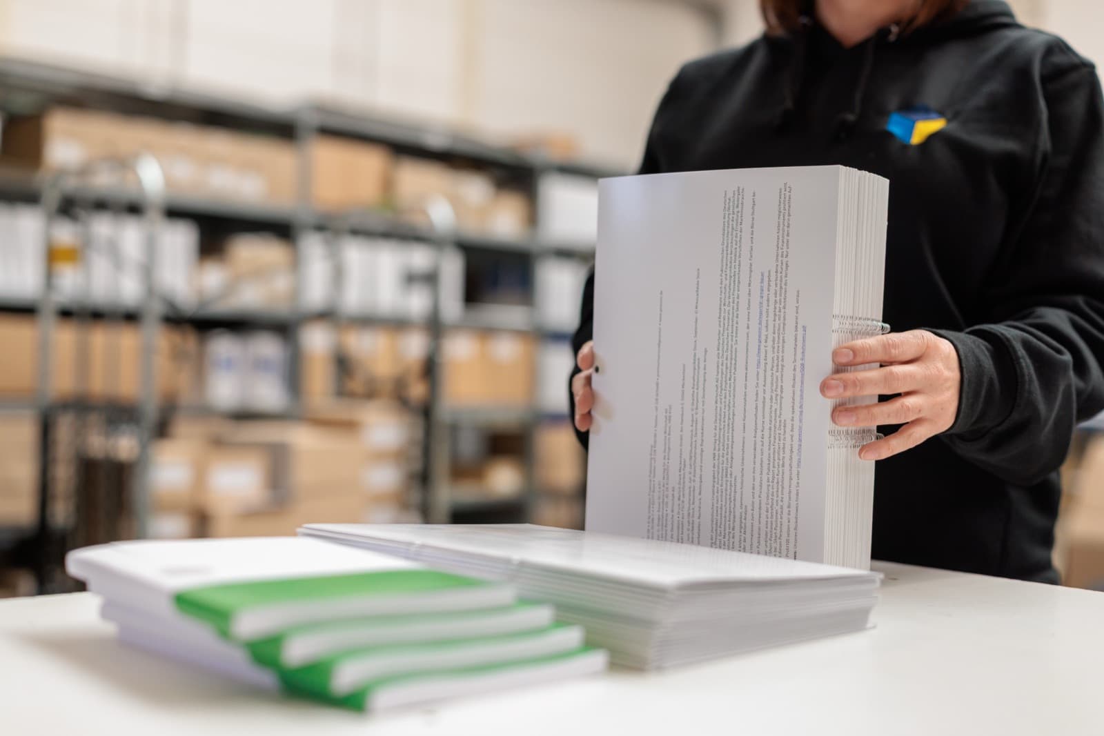 Verlagsservice Logistik bei LCR